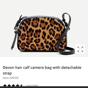 Devin  hair calf camera bag from j.crew